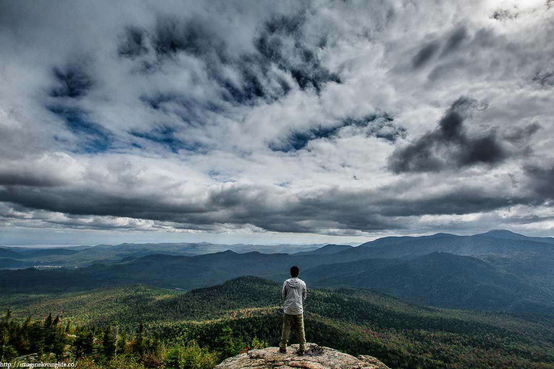 hurricane mountain top vista